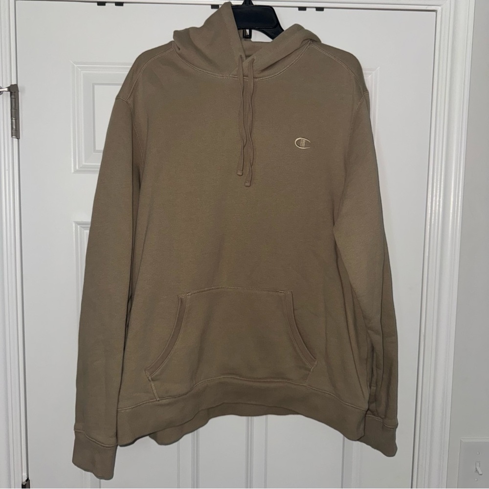 Champion Tan Hoodie